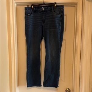 Old Navy Dark Blue Boot Cut Jeans